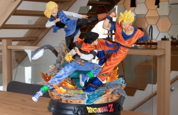 【PREVENTA】 Kd Collectibles - Gohan vs Androides 18 & 17 - Imagen 2