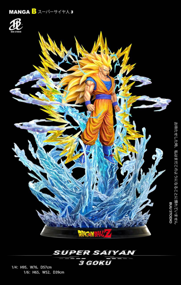 【Preventa】 Buu Studio Dragon Ball Goku ssj3