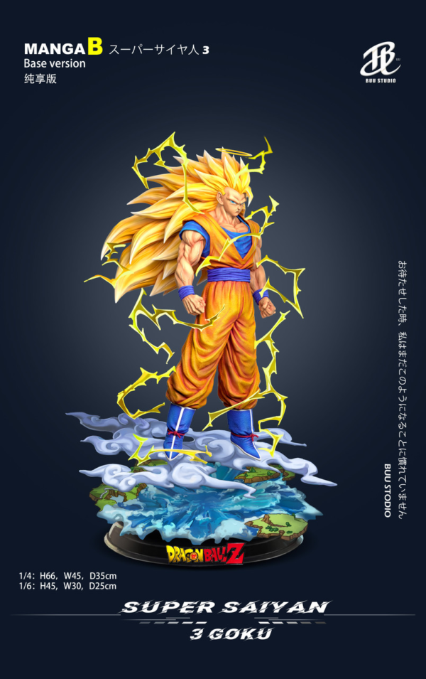 【Preventa】 Buu Studio Dragon Ball Goku ssj3 - Imagen 4