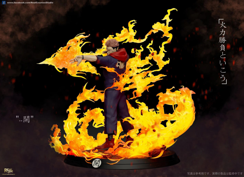 【Preventa】Real Creation Jujutsu Kaisen Sukuna Flecha De Fuego – Kubito