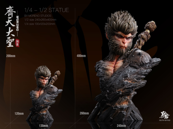 【Preventa】 Moreno Studio Escala 1/4 & 1/2 Wukong - Imagen 4