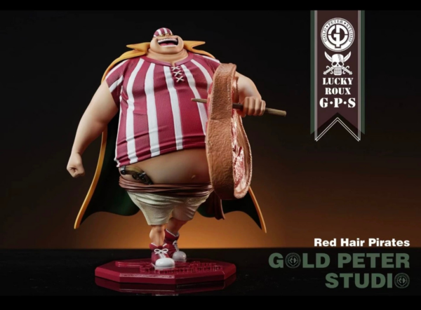 【Preventa】 Gold Peter Studio One Piece Lucky Roux - Imagen 2