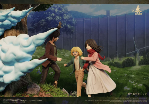 【Preventa】 Freedom Studio Eren, Mikasa & Armin - Imagen 3