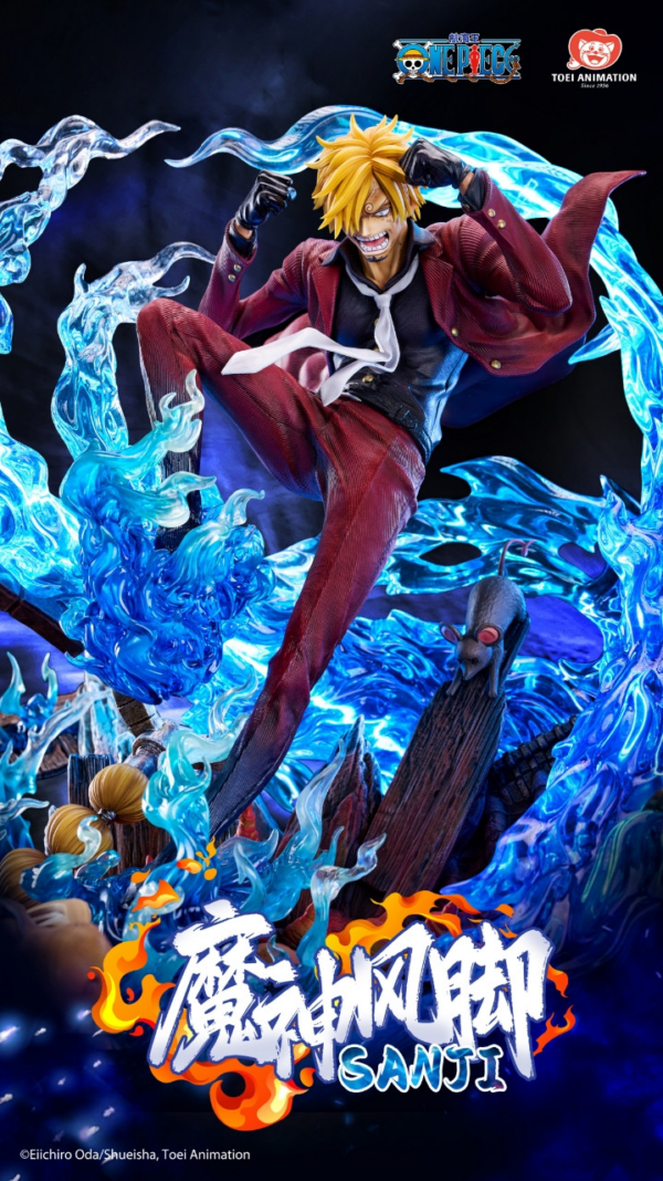 【Preventa】 TOEI Animation Ifrit Jambe vs Sanji - Imagen 2