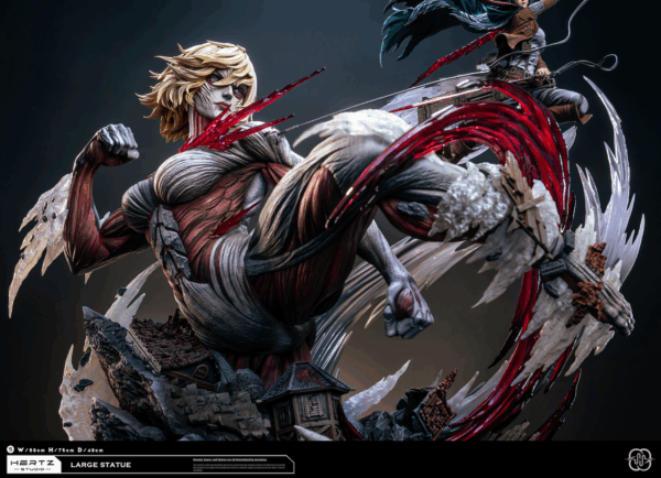 【Preventa】 Ertz Studio Mikasa Ackerman VS Annie - Imagen 2