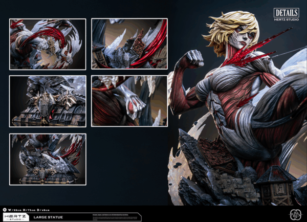 【Preventa】 Ertz Studio Mikasa Ackerman VS Annie - Imagen 7