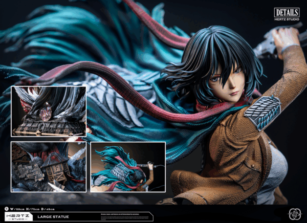 【Preventa】 Ertz Studio Mikasa Ackerman VS Annie - Imagen 9