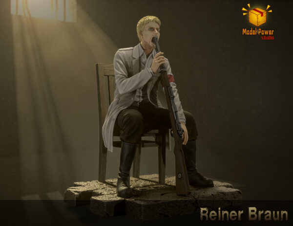 【Preventa】 Model Power Studio Shingeki No Kyojin Reiner Braun