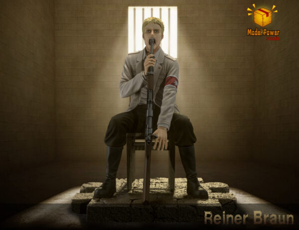 【Preventa】 Model Power Studio Shingeki No Kyojin Reiner Braun - Imagen 2