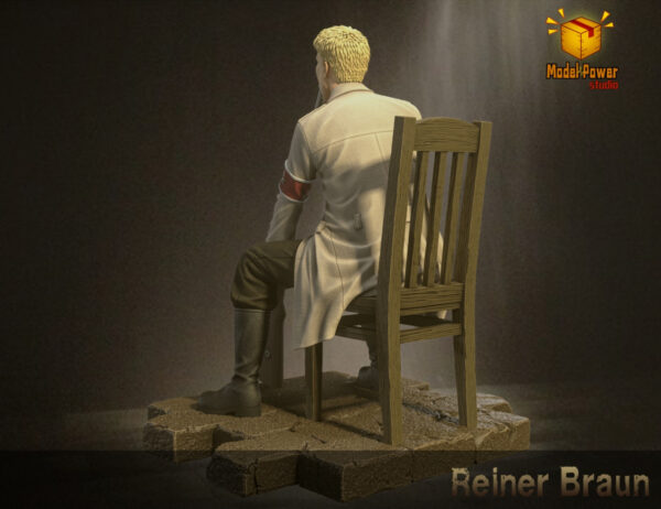 【Preventa】 Model Power Studio Shingeki No Kyojin Reiner Braun - Imagen 3