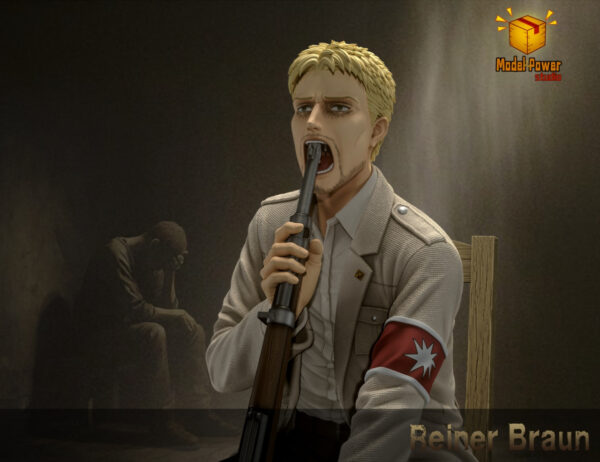 【Preventa】 Model Power Studio Shingeki No Kyojin Reiner Braun - Imagen 6