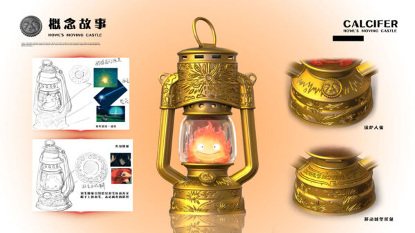【Preventa】 LongMiao Studio Calcifer con Led - Imagen 6
