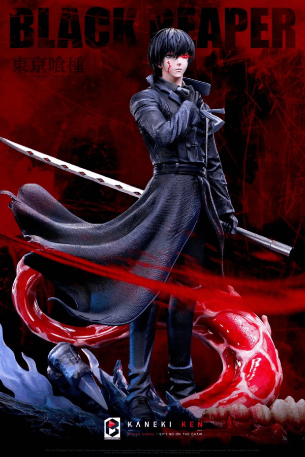 【Preventa】 BW Studio Black Reaper Kaneki Ken - Imagen 2
