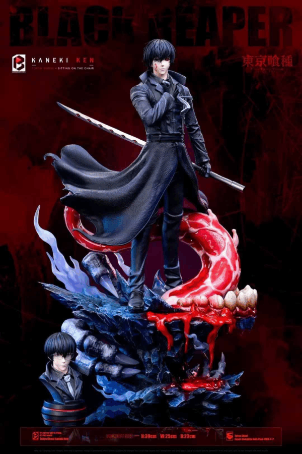 【Preventa】 BW Studio Black Reaper Kaneki Ken - Imagen 3