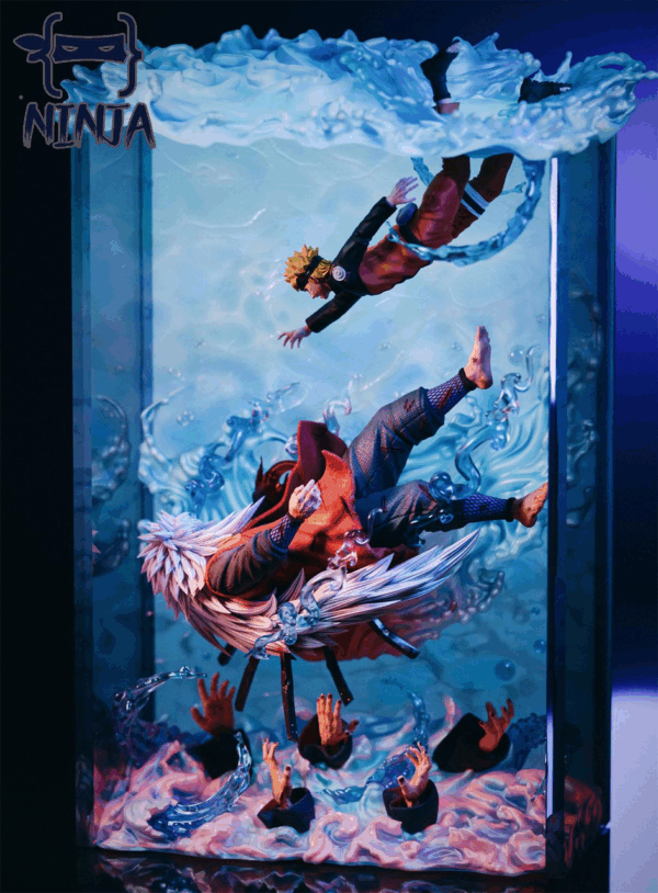 【Preventa】 NINJA Studio Escala 1/6 Jiraiya & Naruto