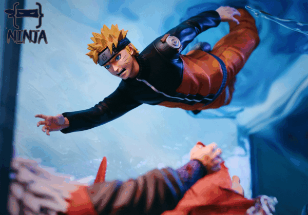 【Preventa】 NINJA Studio Escala 1/6 Jiraiya & Naruto - Imagen 2