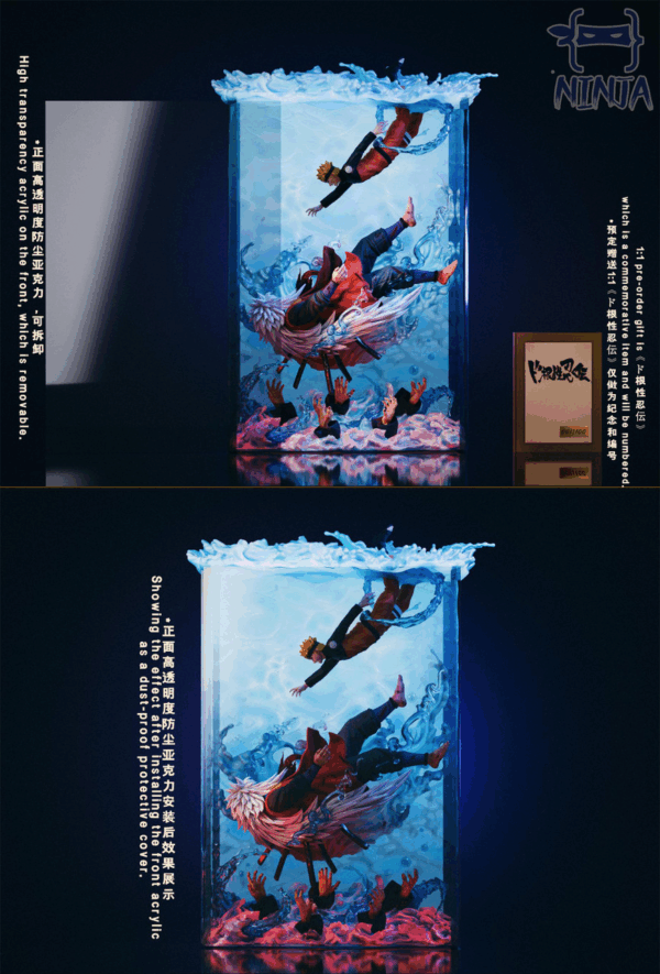 【Preventa】 NINJA Studio Escala 1/6 Jiraiya & Naruto - Imagen 4