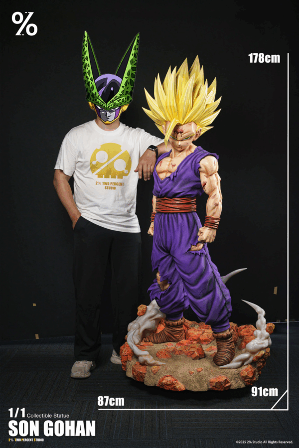 【Preventa】 2% Studio Escala 1/1 Gohan SS2 - Imagen 5