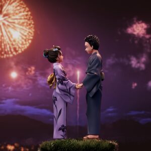 【Preventa】Wawa Studio Kimetsu No Yaiba Akaza & Koyuki