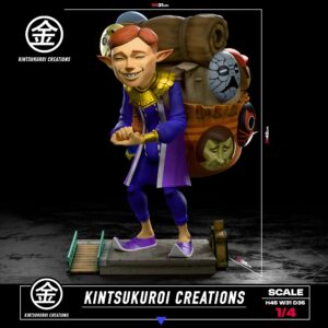 【Preventa】Kintsukuroi Creations Escala 1/4 Happy & Angry Mask Salesman