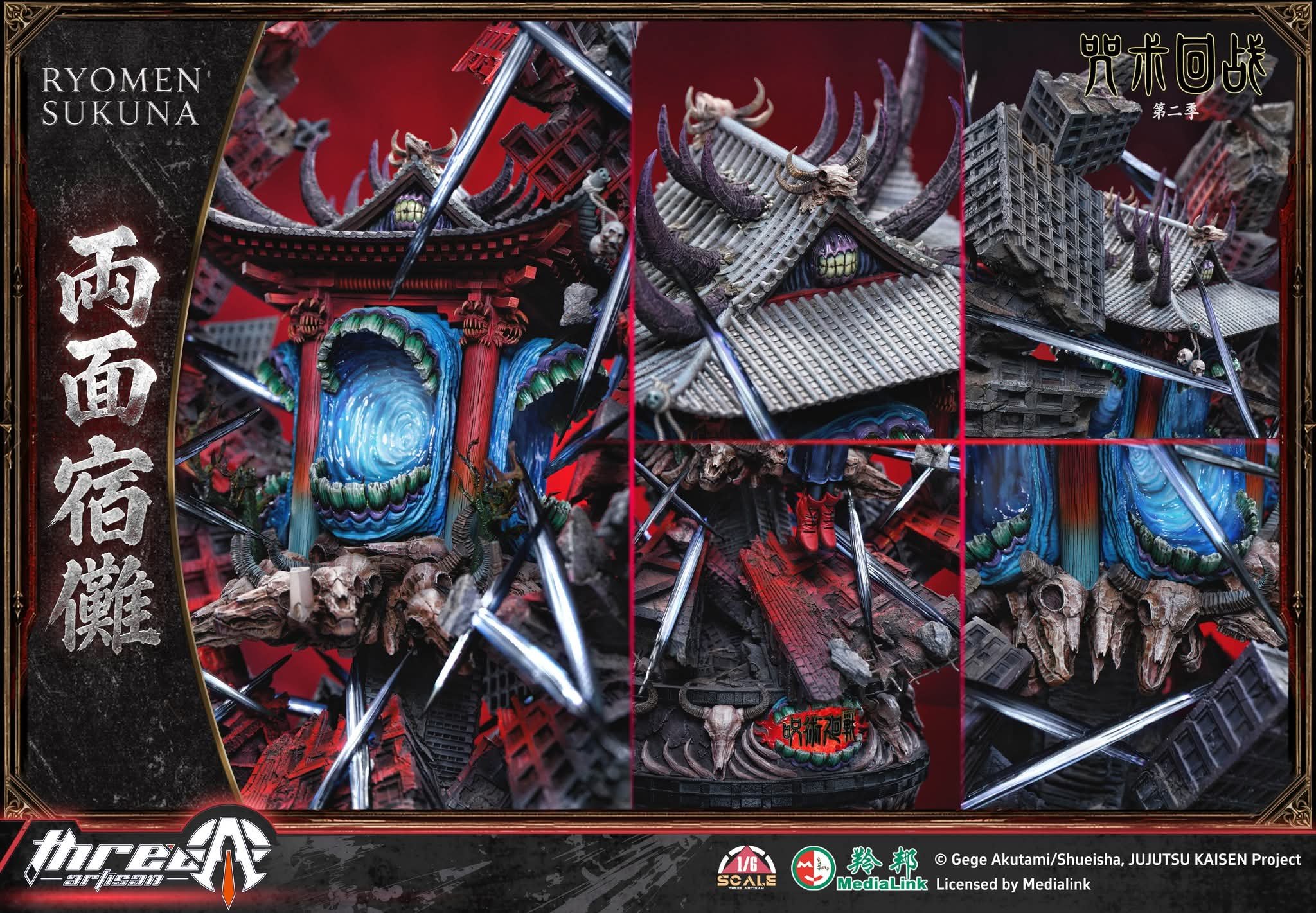 【Preventa】ThreeArtisan Studio Escala Ryomen Sukuna - Imagen 8