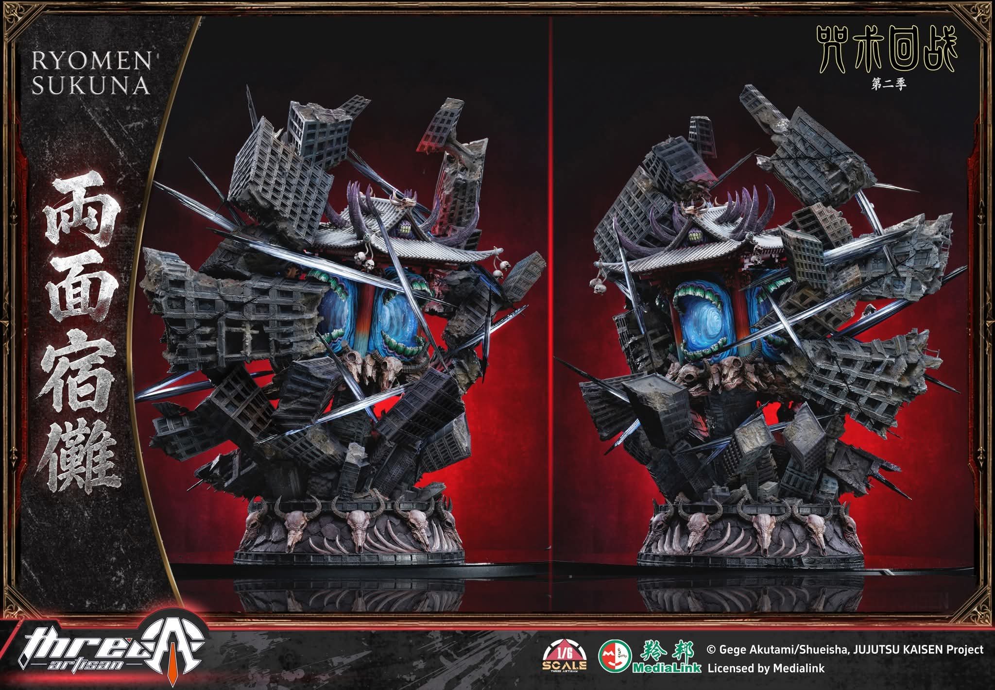 【Preventa】ThreeArtisan Studio Escala Ryomen Sukuna - Imagen 10