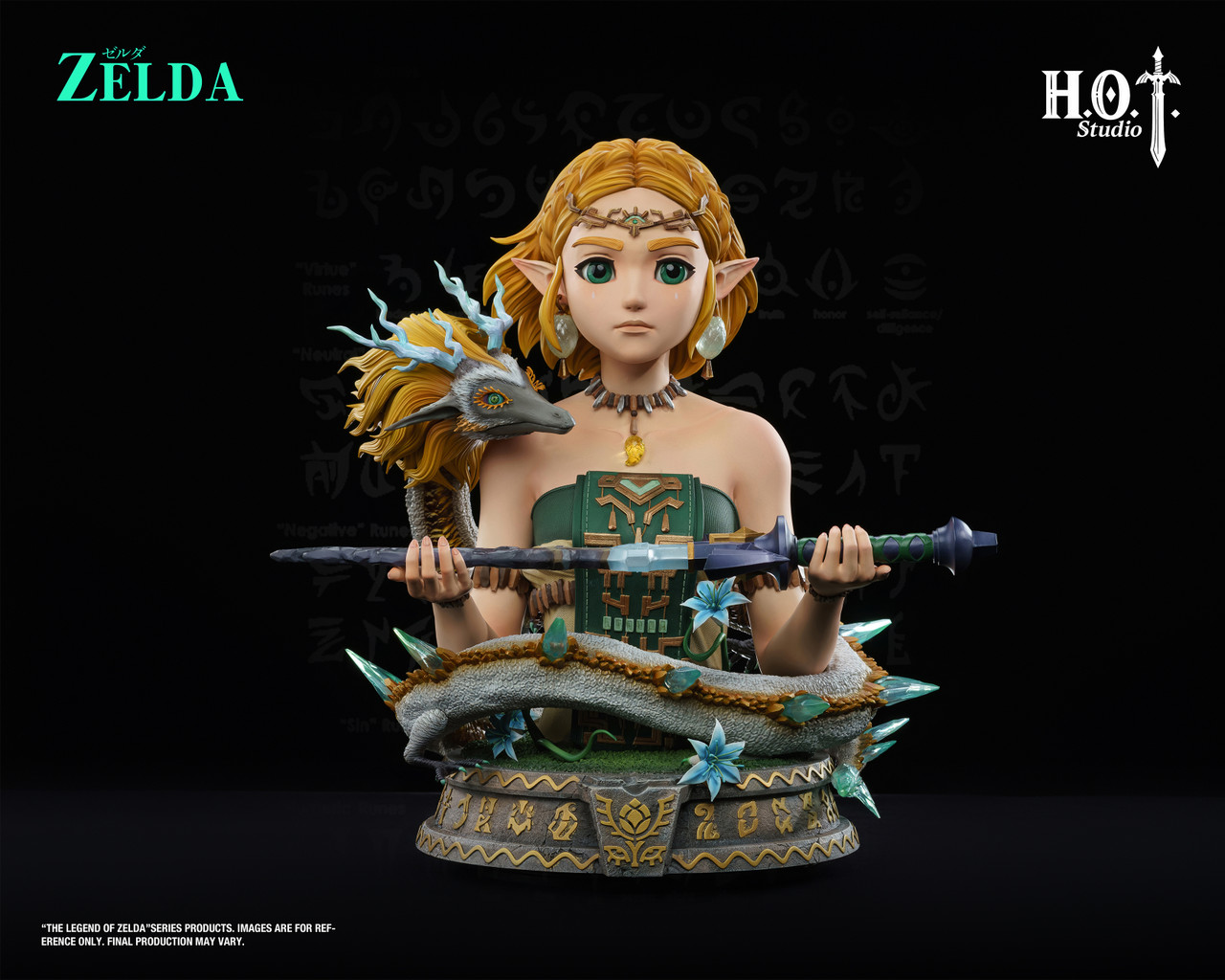 【Preventa】HOT Studio Escala 1/2 - 1/1 Busto Princesa Zelda - Imagen 2