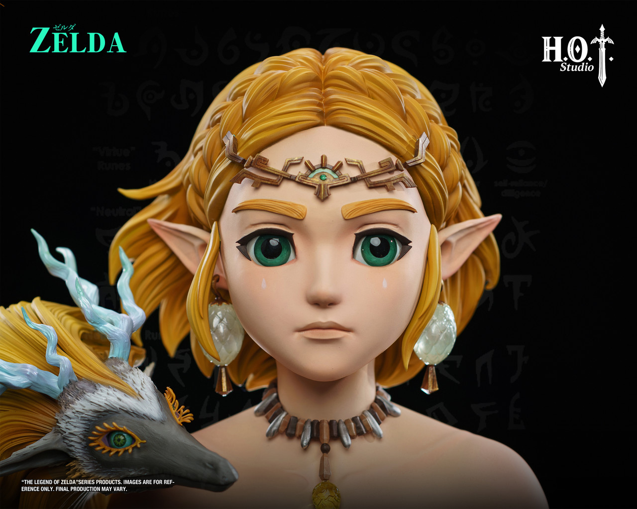 【Preventa】HOT Studio Escala 1/2 - 1/1 Busto Princesa Zelda - Imagen 4