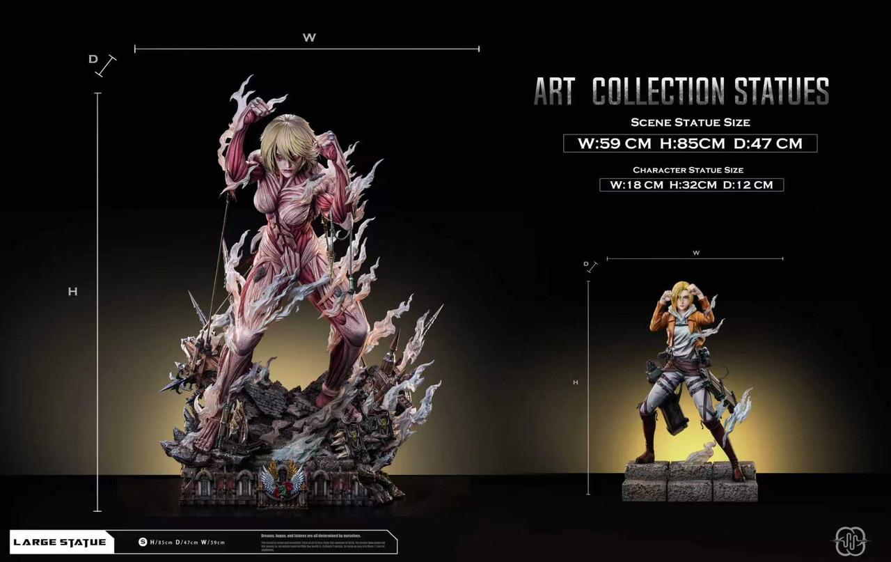 【PRE-ORDER】Hertz Studio 1:6 Annie Leonhart & Female Titan - Imagen 3