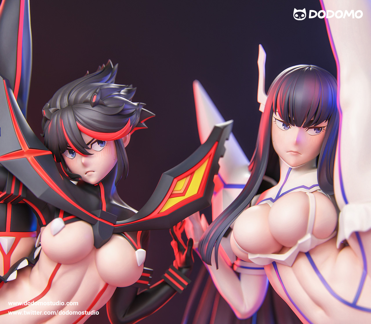 【Preventa】Dodomo Studio Escala 1/6 Ryuko Matoi & Kiryuuin Satsuki - Imagen 2