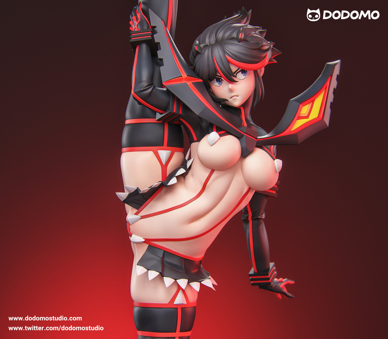 【Preventa】Dodomo Studio Escala 1/6 Ryuko Matoi & Kiryuuin Satsuki - Imagen 7