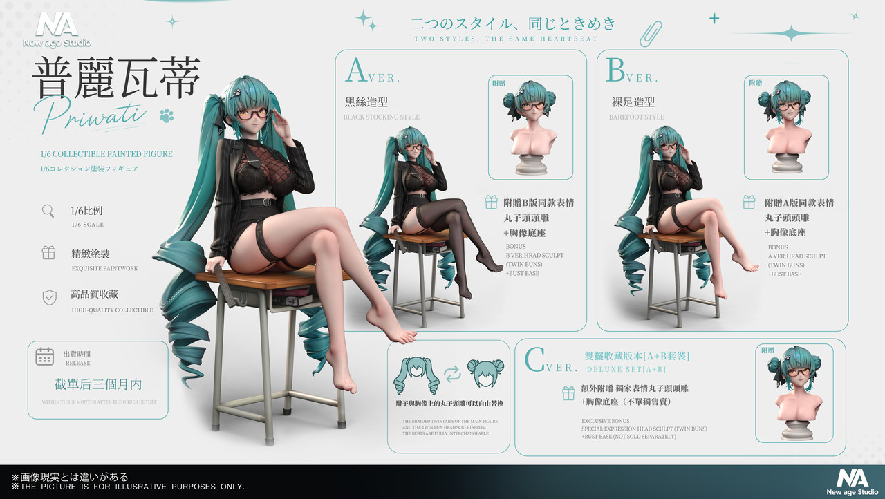 【Preventa】New Age Studio Escala 1/6 Nikke Privaty - Imagen 5