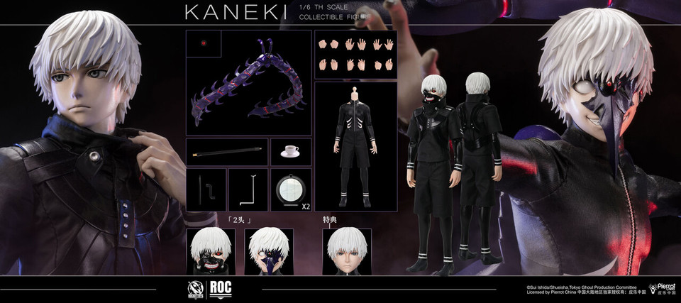 【Preventa】Rocket Toys Studio Escala 1/6 Kaneki Ken traje de combate - Imagen 8