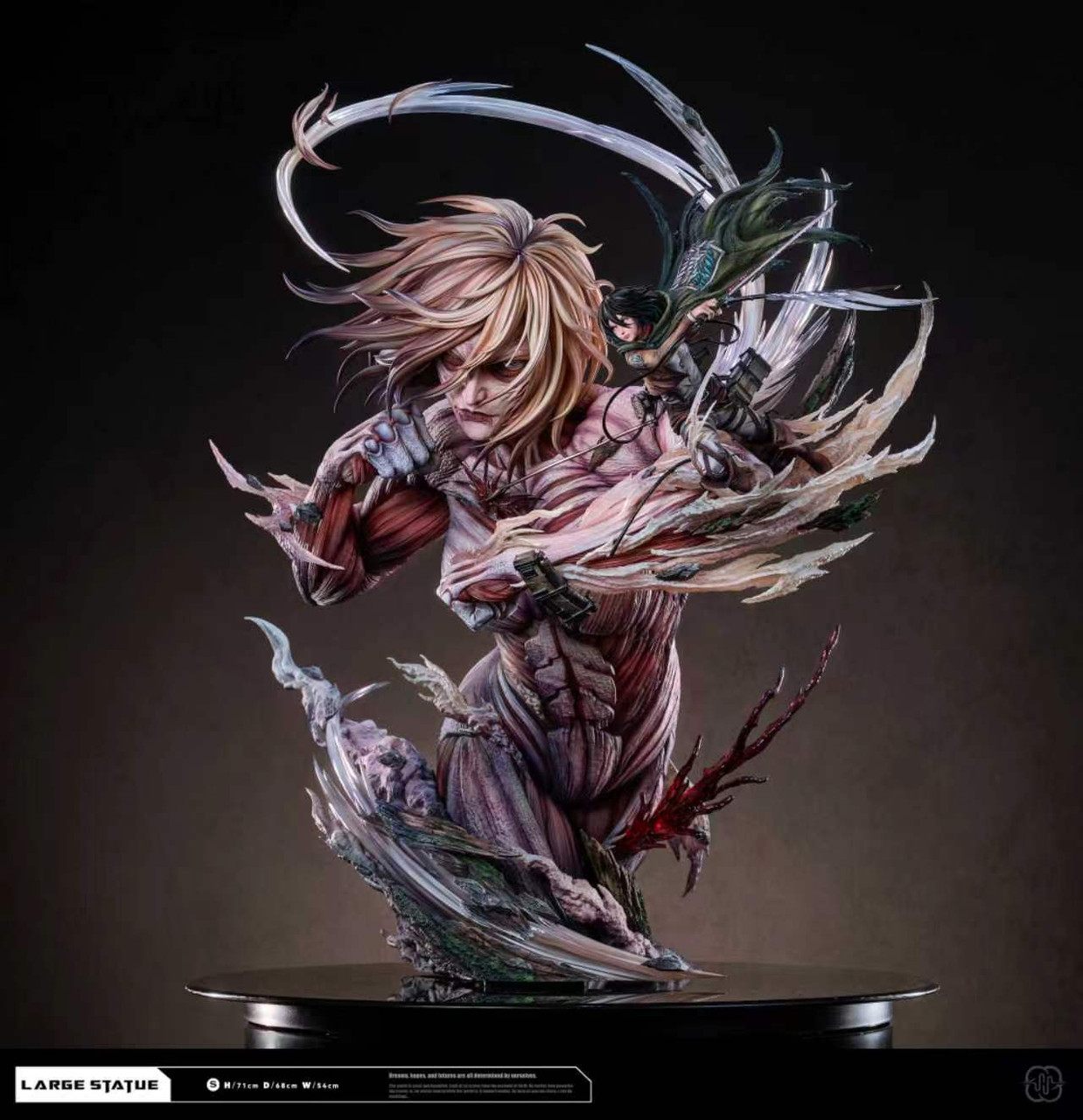 【Preventa】Hertz Studio Shingeki no Kyojin Eren & Annie - Imagen 3