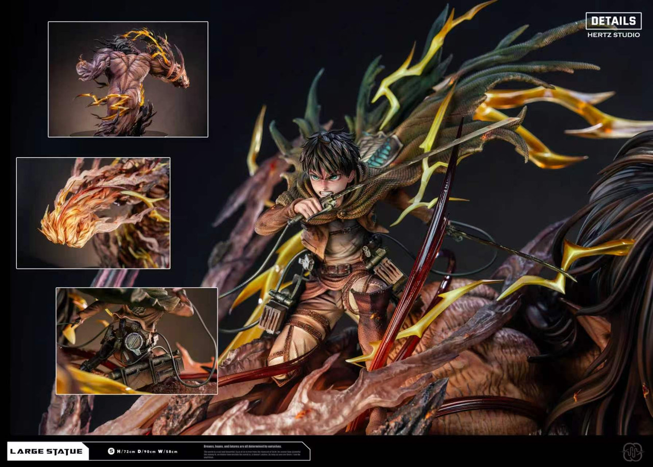 【Preventa】Hertz Studio Shingeki no Kyojin Eren & Annie - Imagen 8