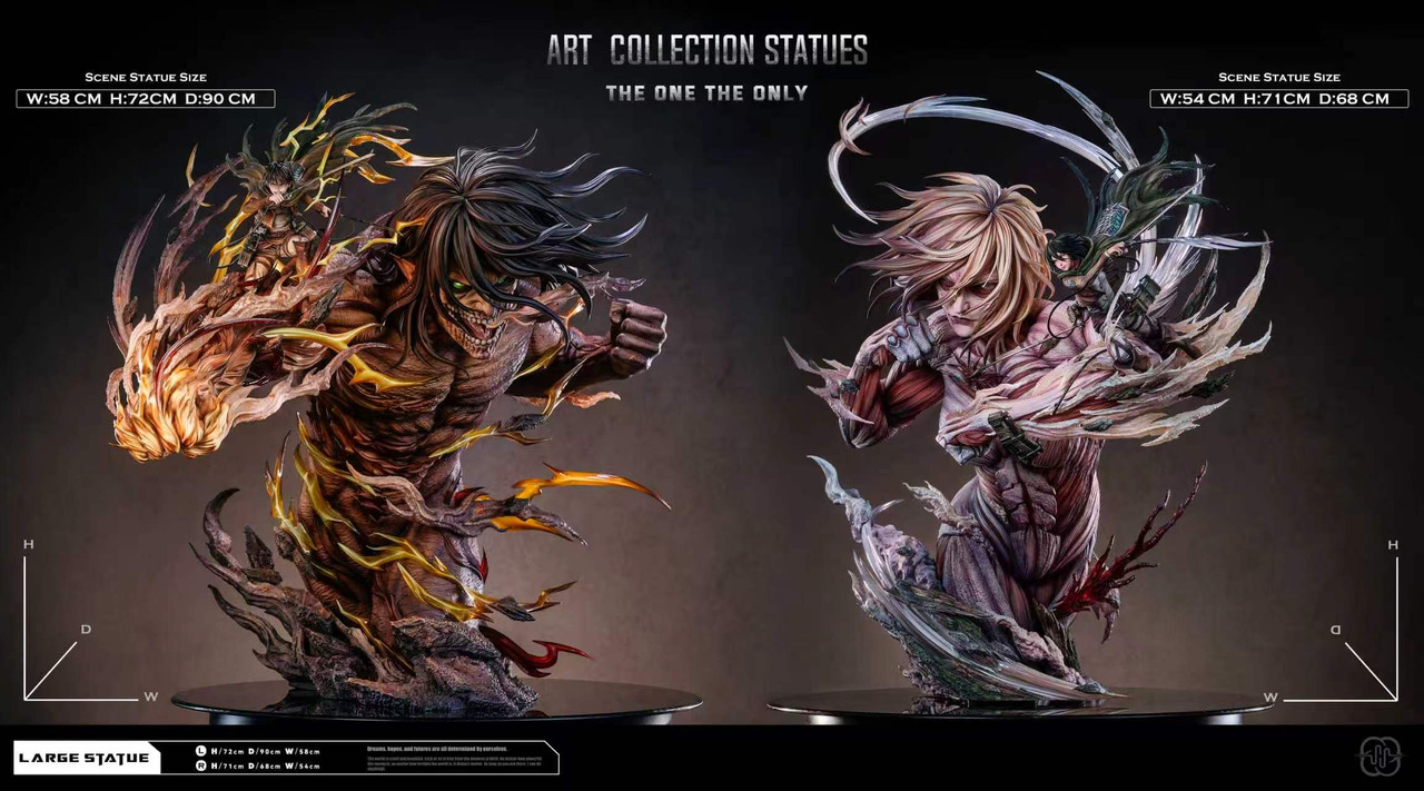 【Preventa】Hertz Studio Shingeki no Kyojin Eren & Annie