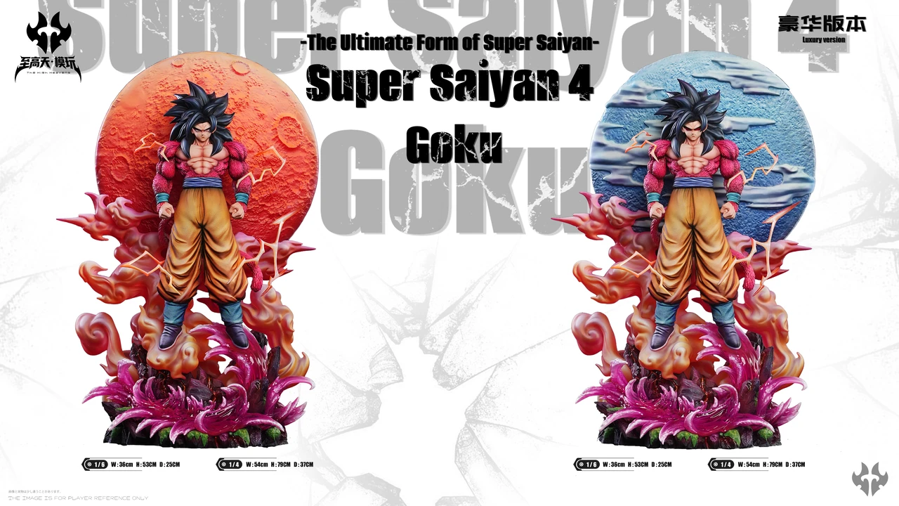 【Preventa】The High Heavens Studio Dragon Ball Goku SS4 - Imagen 3