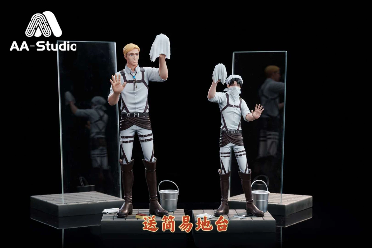 【Preventa】AA Studio Shingeki no Kyojin Levi & Erwin - Imagen 2