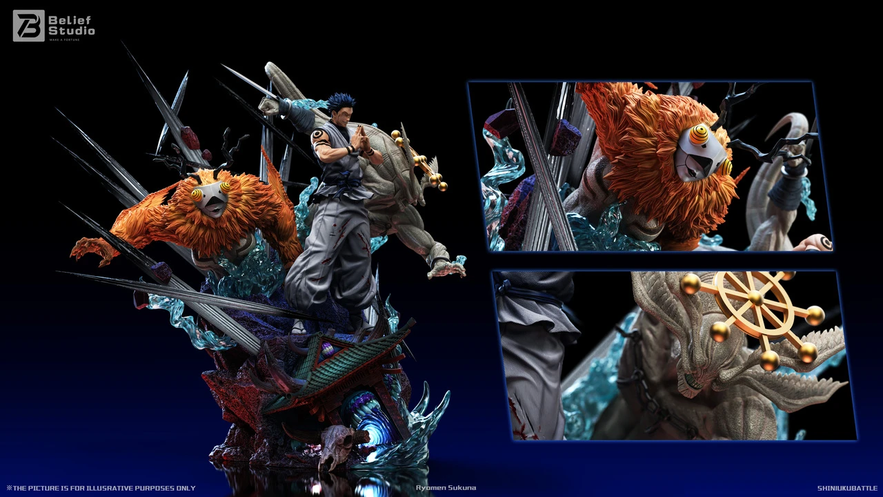 【Preventa】Belief Studio Escala 1/6 Ryomen Sukuna - Imagen 3