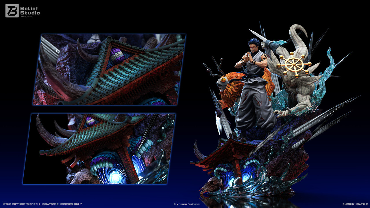 【Preventa】Belief Studio Escala 1/6 Ryomen Sukuna - Imagen 4