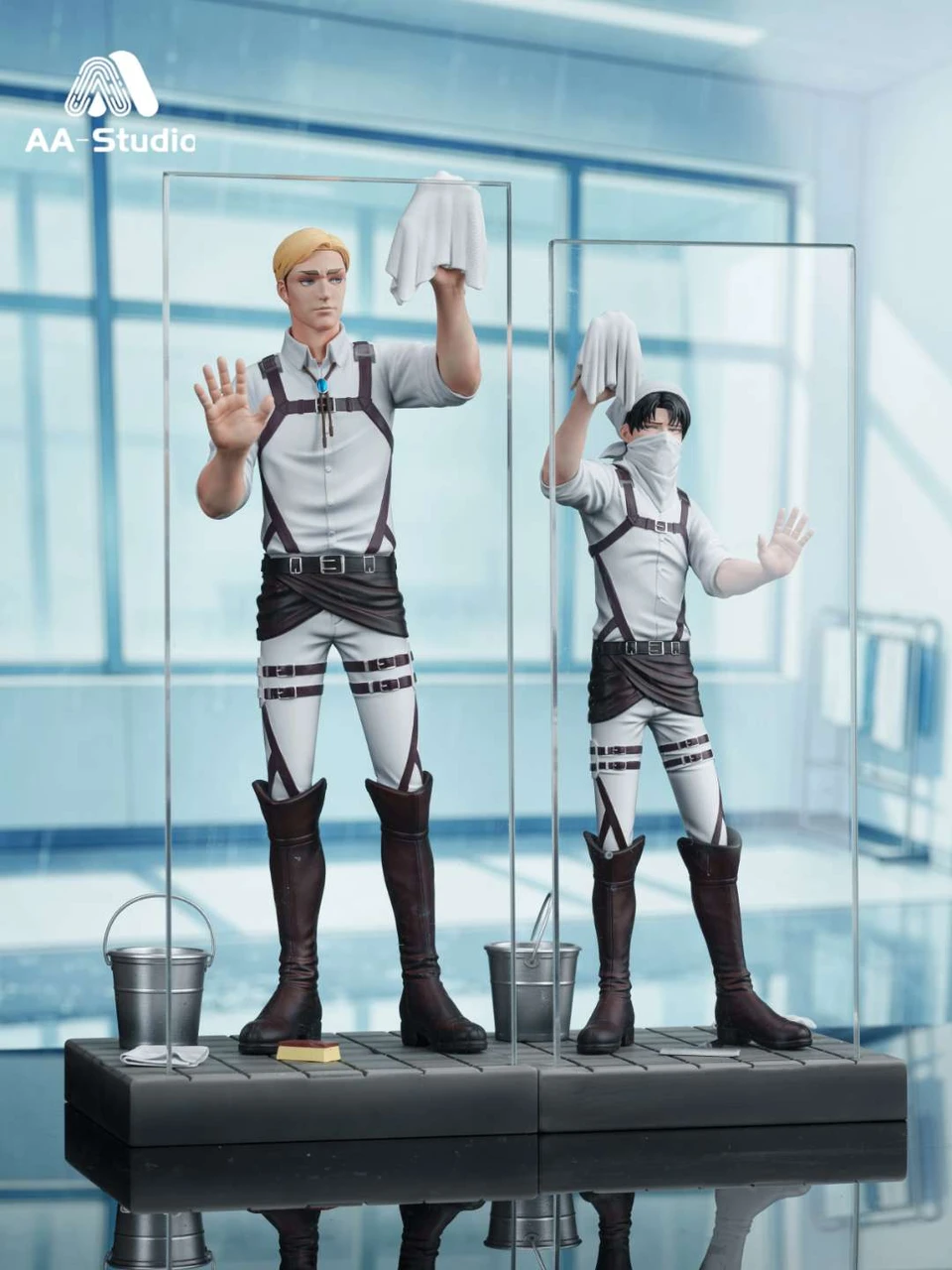 【Preventa】AA Studio Shingeki no Kyojin Levi & Erwin