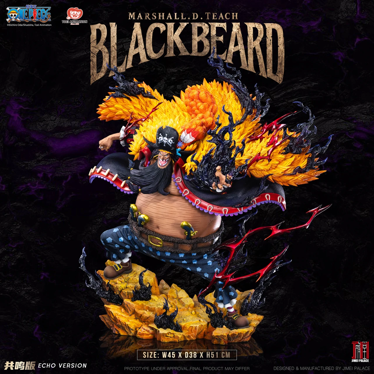 【Preventa】Jimei Palace Escala 1/6 BlackBeard - Imagen 2